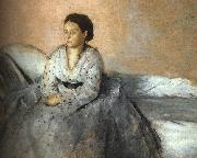 Edgar Degas Madame Rene de Gas Norge oil painting reproduction